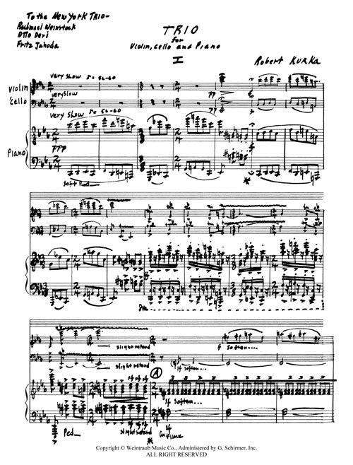 Piano Trio, Op. 16