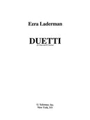 Duetti - Digital (Not Printable)