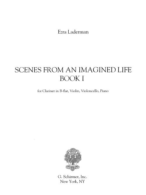 Scenes from an Imagined Life, Book I