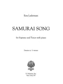Samurai Song