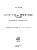 Scenes from an Imagined Life, Book II - Digital (Not Printable)