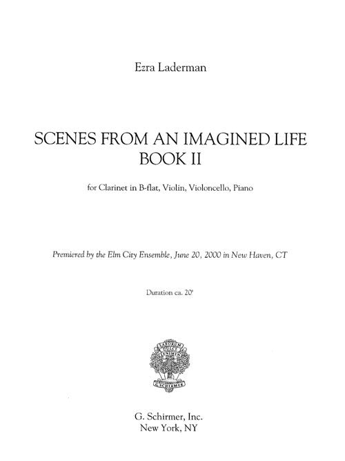 Scenes from an Imagined Life, Book II