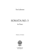 Sonata No. 3 for Piano