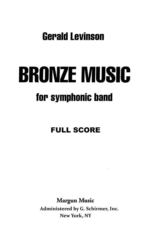 Bronze Music (symphonic band)