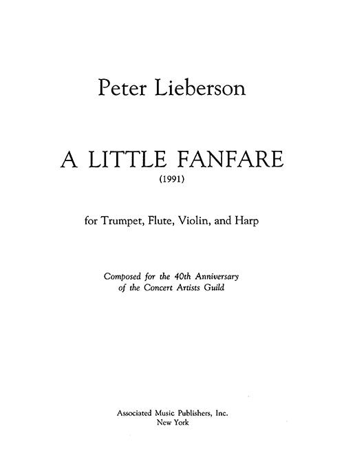 A Little Fanfare