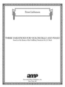 Three Variations for Violoncello and Piano