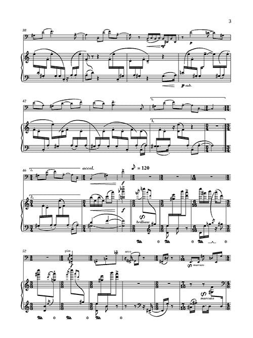 Three Variations for Violoncello and Piano