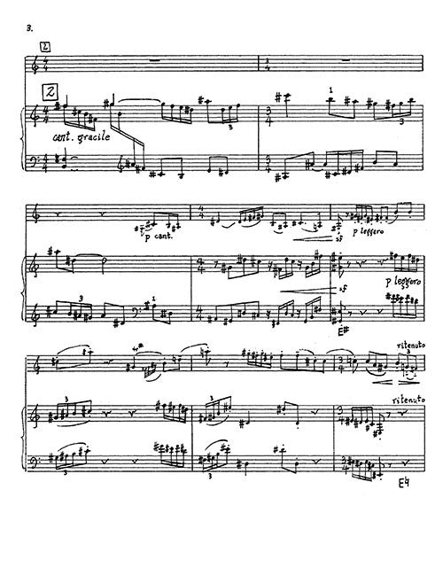 Divertimento for Violin and Harp