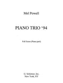 Piano Trio '94