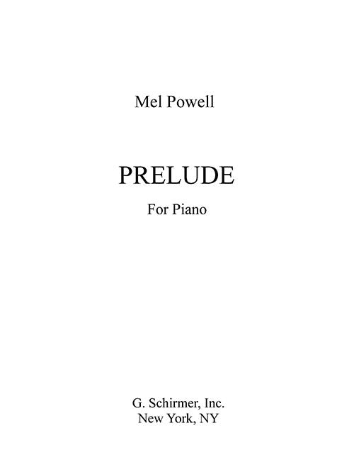 Prelude