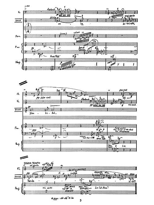 Settings for Soprano and Chamber Group