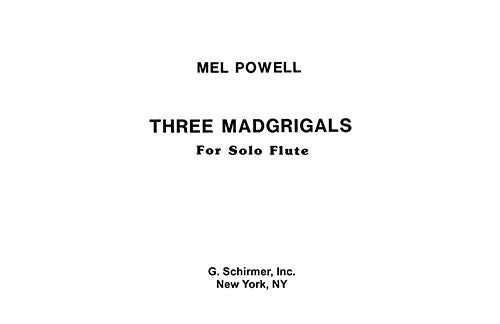Three Madrigals