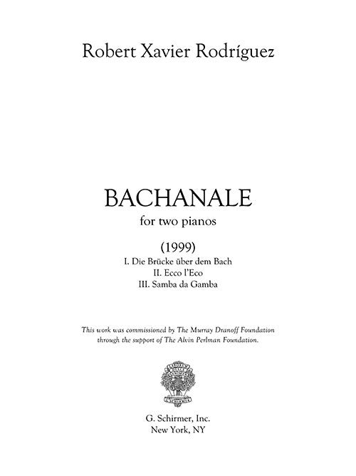 Bachanale