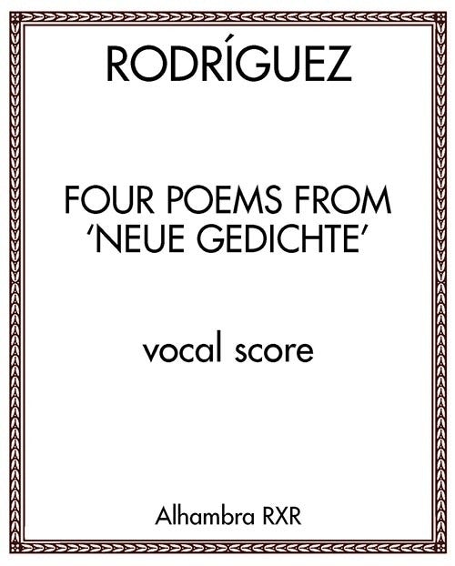 Four Poems from 'Neue Gedichte'