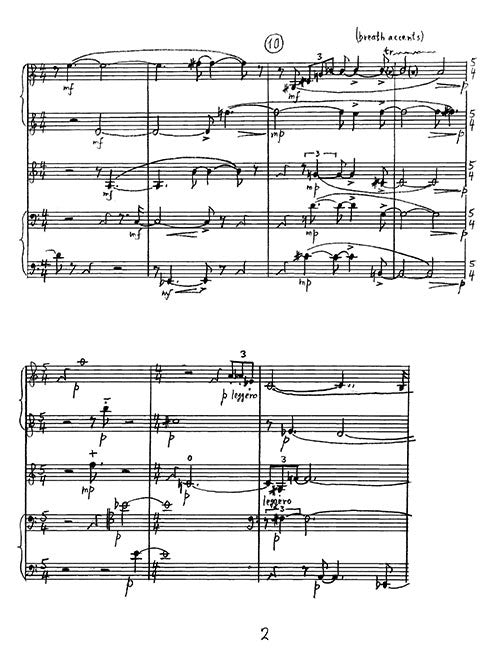 Brass Quintet No. 2