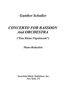 Concerto for Bassoon and Orchestra [Eine Kleine Fagottmusik] - piano reduction