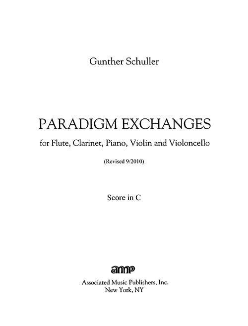 Paradigm Exchanges