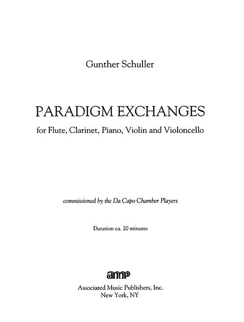 Paradigm Exchanges