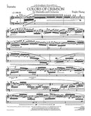 Colors of Crimson for Marimba and Orchestra