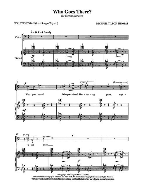 Whitman Songs
