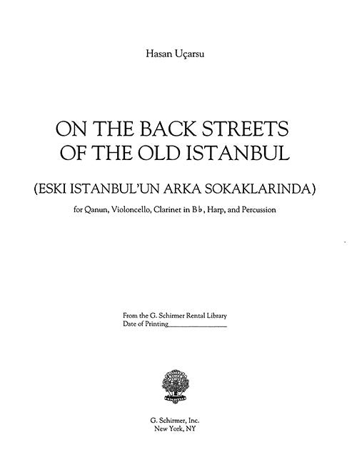 On the Back Streets of the Old Istanbul