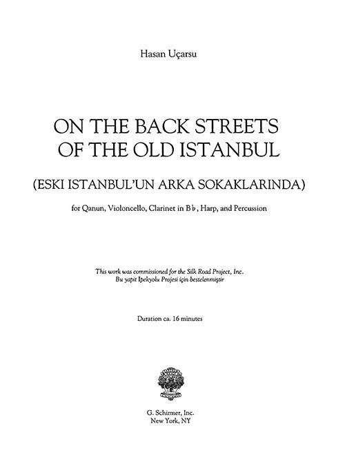 On the Back Streets of the Old Istanbul