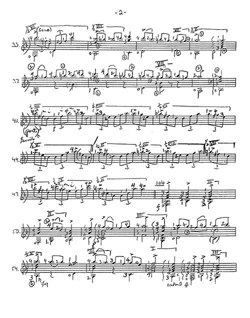 Capriol Suite, for Guitar and String Orchestra (solo part) - Digital