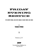 Friday Evening Service