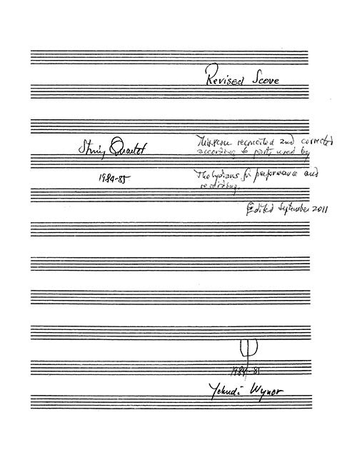 String Quartet