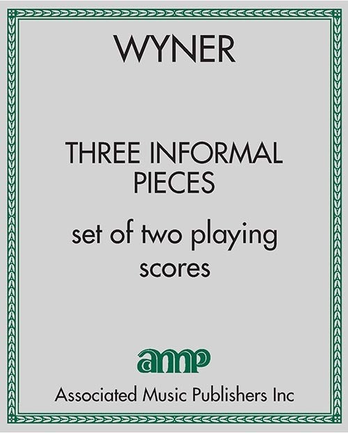 Three Informal Pieces - set of two playing scores