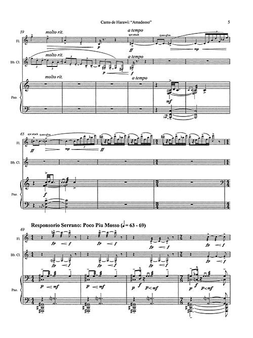 Canto de Harawi: “Amadeoso” - Digital (Not Printable)