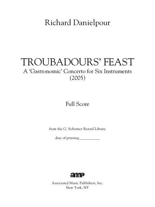 Troubadours’ Feast