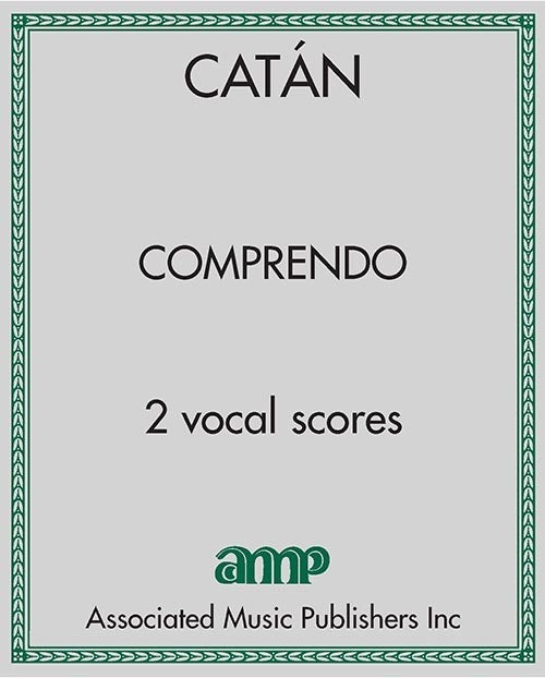 Comprendo - 2 vocal scores