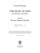 The Fear of Men