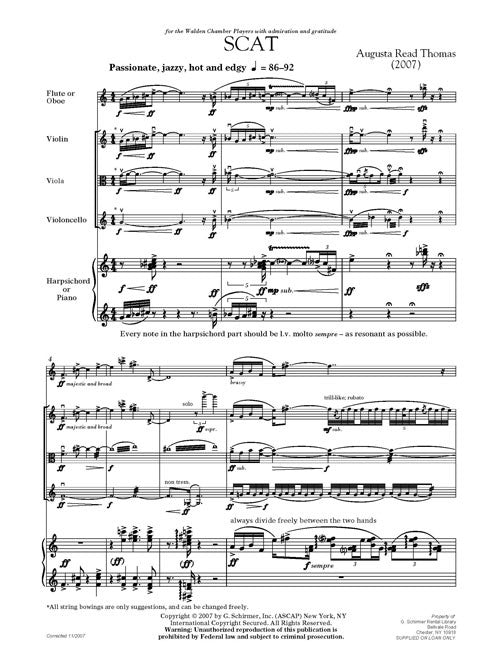 SCAT (original instrumentation)