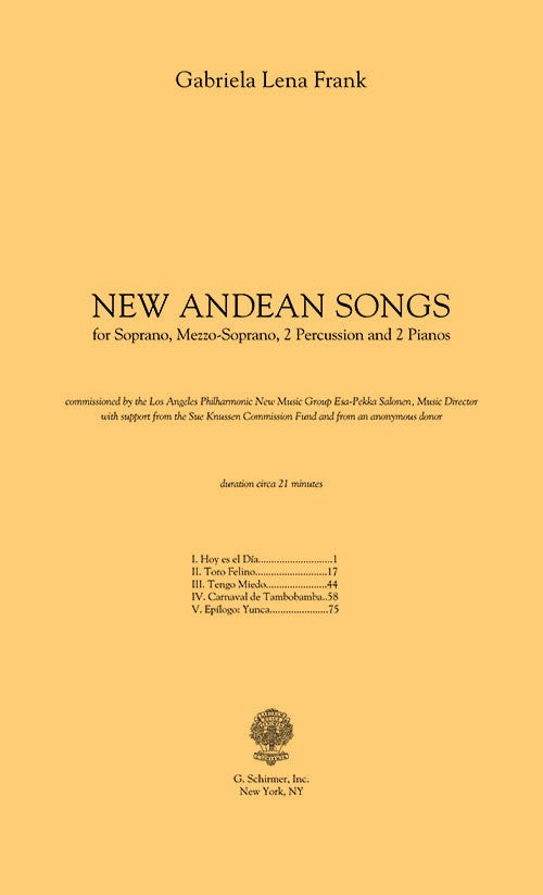 New Andean Songs