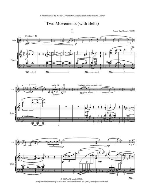 Two Movements (with Bells) - Digital