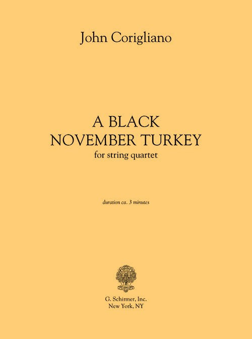 A Black November Turkey