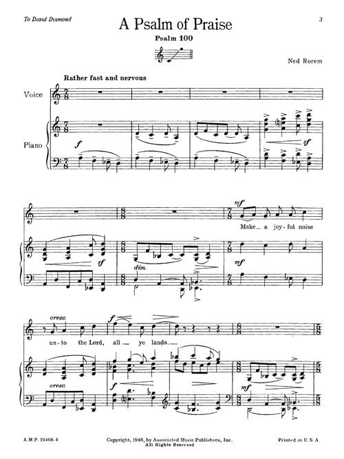 A Psalm of Praise (Psalm 100)