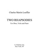 Deux Rapsodies (Two Rhapsodies)