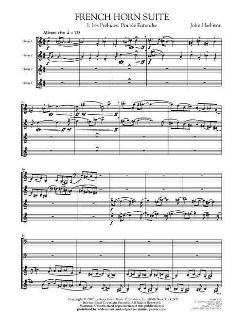 French Horn Suite