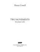 Two Movements (Deep Color and High Color) - I. Deep Color , II. High Color