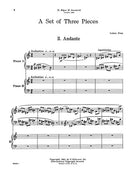 Andante from “A Set of Three Pieces”
