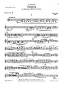 Sonata for Clarinet and Piano