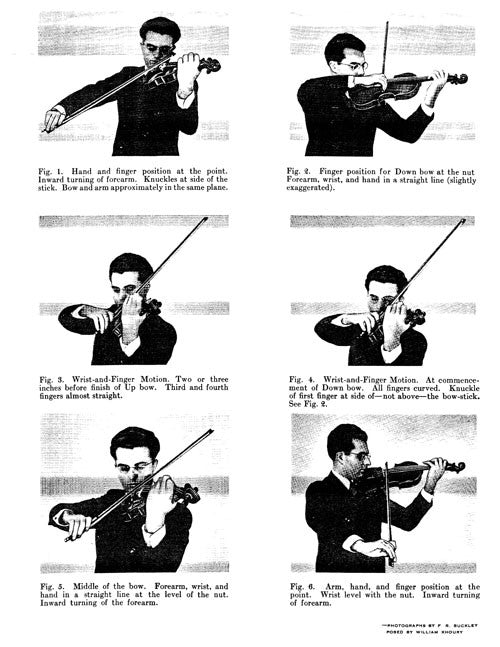 The Modern Technique of Violin Bowing
