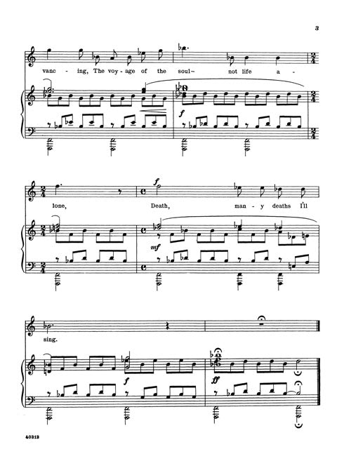 Three Songs