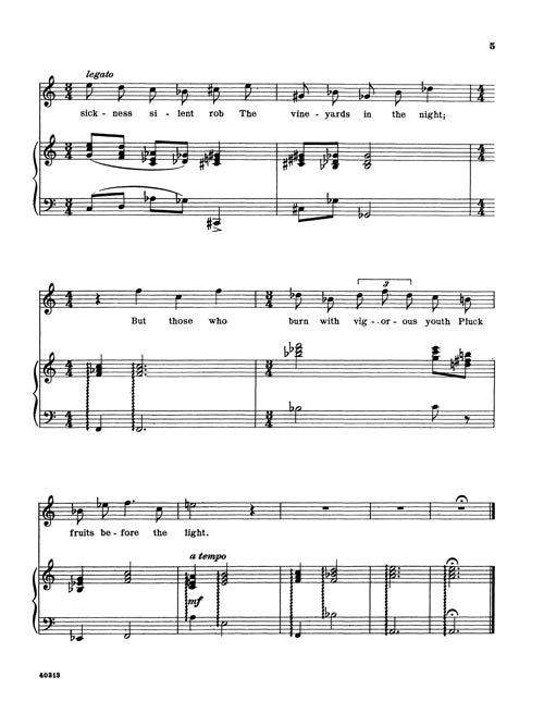 Three Songs