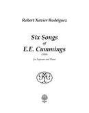 Six Songs of E.E. Cummings (voice, piano)