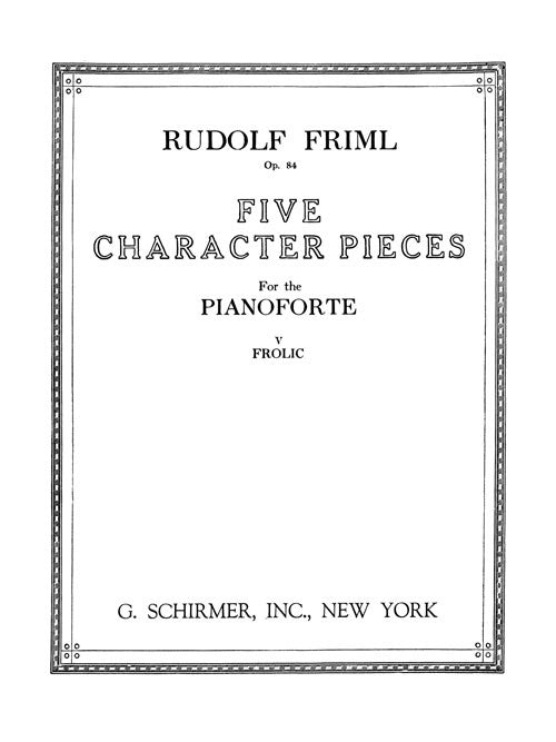 Frolic, from Five Character Pieces