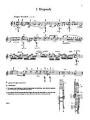 Five Pieces for Solo Clarinet